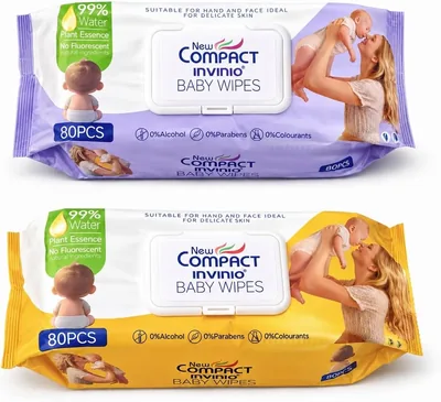 Baby Wipes Sensitive Skin - 2 Pack (160 Count) | 33% Off