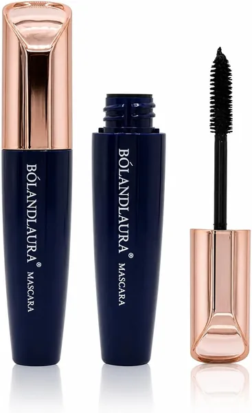 B LANDLAURA Professional Volume & Lengthening Mascara, Light Formula No Clumping, All Day Hold