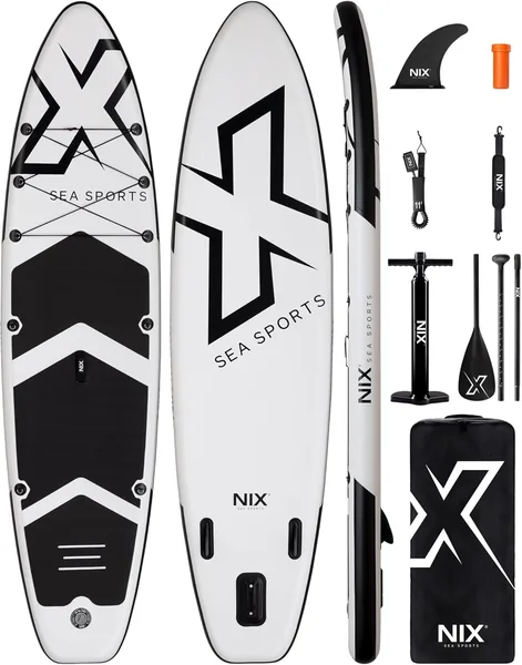 Nixsea Inflatable Paddle Surfing Board 335 cm Sup Allround with Accessories