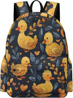 TPISLI Duck Backpack Boys Girls Laptop 13.3 Inch Best Deal