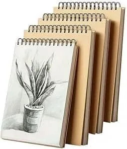 UILQHQFE Sketch Books, 3 Pack A5 Drawing Notebook