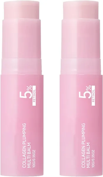 Pink Collagen Volume Multi Balm Stick & Pure Collagen Wand - 90% Off