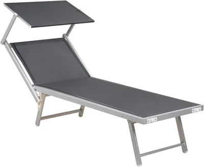 Hortan Professional Sun Lounger in Textilene, Sconto 34% - Prezzo Imbattibile su Amazon