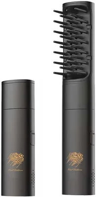 Portable Electric Oud Hair Comb Incense Burner | 2-in-1 Bakhoor Mabkhara & Aromatherapy Tool | USB Rechargeable