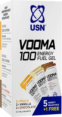 USN Vooma 100 Energy Zero Caffeine Fuel Gel 36g (Pack of 6) Best Deal