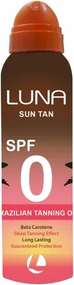 زيت تان لونا الشمسي البرازيلي SPF0 - أفضل سعر