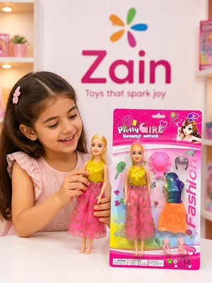 دمية زاين للبنات الجميلات - سلسلة الموضة مع زي إضافي وإكسسوارات