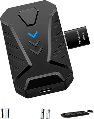 Joso Keyboard Mouse Adapter PS5, 1000Hz Ultra-Low Lag, Best Deal