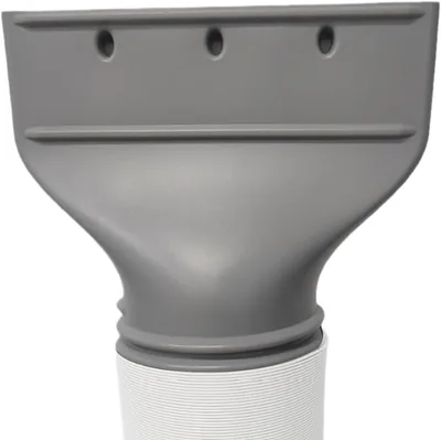 Adaptateur de tuyau d'évacuation pour climatiseur portable 13/15 cm - Cap de fin pour climatiseur mobile