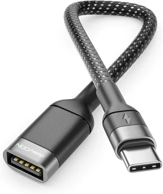 Adapter USB C na USB 2.0 OTG deleyCON dla iPhone'a 17/16/15 i Galaxy S26/S25/S24, Najlepsza cena