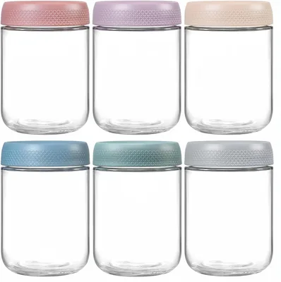 6-Pack 16 OZ Overnight Oats Containers Best Deal