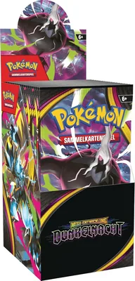 Pokémon - Sammelkartenspiel: Mega-Entwicklung Booster-Display Dark Night (18 Booster-Packs)