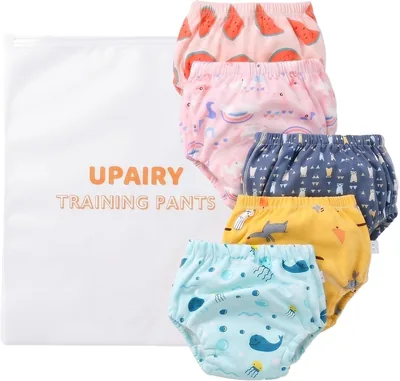 Upairy Potty Training Pants | 5 Pack | Baby Potty Trainer
