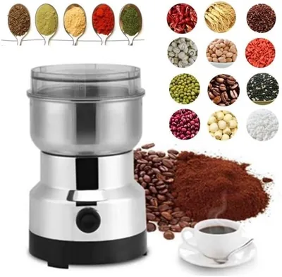 Electric Coffee & Spice Grinder | 4 Blade Stainless Steel | Multipurpose Grinding Machine