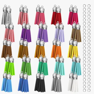 Lganze Leather Tassel Charm Key Chain Bracelet - Best Deal