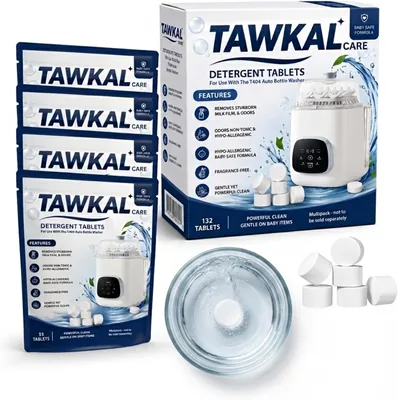 TAWKL Baby Bottle Washer Tablets - 132 Count