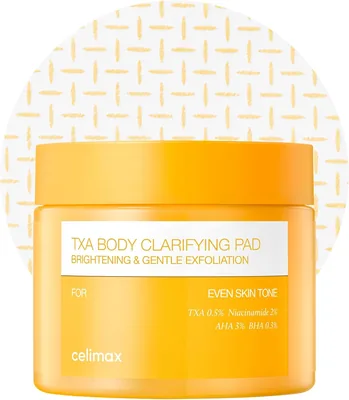 Celemax TXA Body Lightening Pad, Desodorante para Axilas, Rodillas y Codos Tratamiento de Piel de Fresa - 4.4/5 Estrellas