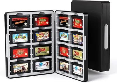 MoKo GBA Game Case 16 Cartridges Portable