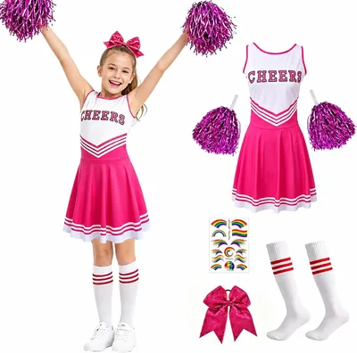Yolzhxe Kids Cheerleader Costume Best Deal