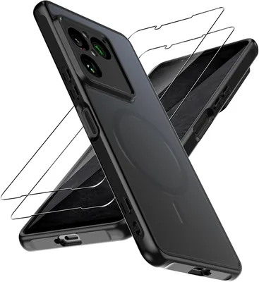 Natbok Magnetisk Case för Sony Xperia 1 VIII - Med Magsafe och 2 Temperade Glass, Shockproof