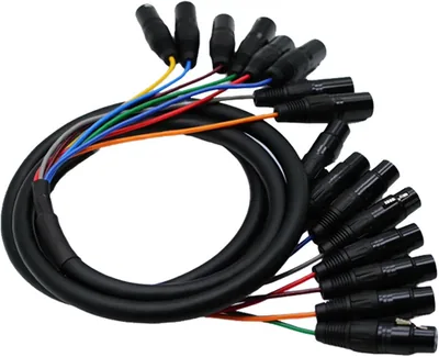 Cable Serpiente Xlr de 8 Canales, 28 Pie, Mejor Precio