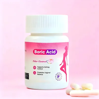 Boric Acid 600mg - 30 Count Best Deal