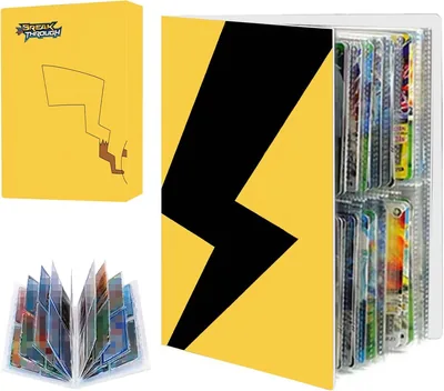 Tarjetas de Álbum 4 Bolsillos, 30 Páginas, Para 240 Tarjetas | Con Estuches Claros Resistentes, Protege las Tarjetas del Polvo y Rasguños