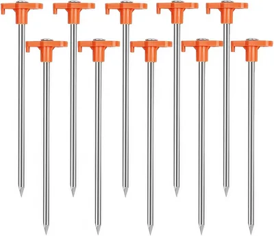 10 Pcs Tent Pegs - Best Deal