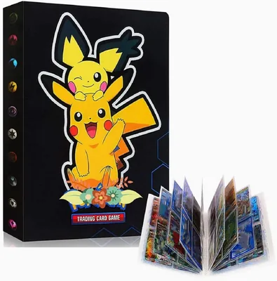 Album per Carte Pokémon, 30 Pagine, Collezionabile, Custodisce 240 Carte - Best Deal