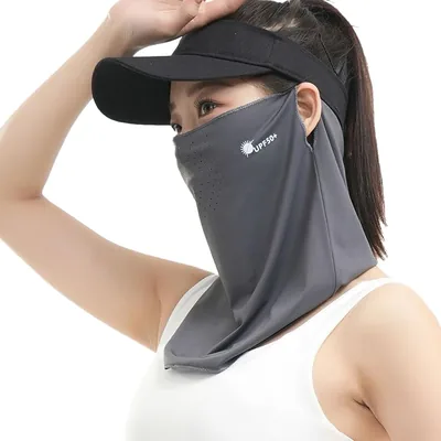 UV Protection Scarf Mask - Summer Cooling Sunscreen Neck Masks
