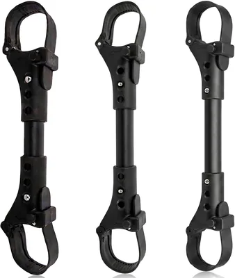 3Pcs Adjustable Stroller Connectors - Twin Pushchair Link Clips