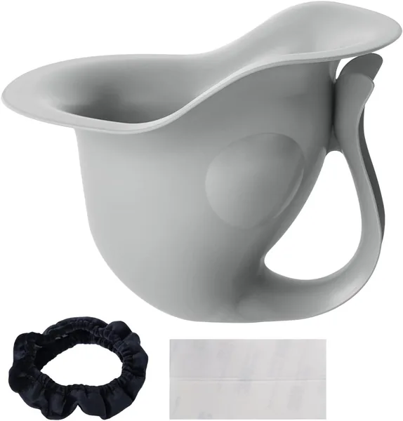 Mała, przenośna toaleta w kształcie ryby z antypoślizgowym dnem, ochroną przed rozpryskiwaniem i ergonomicznym designem - Best Deal