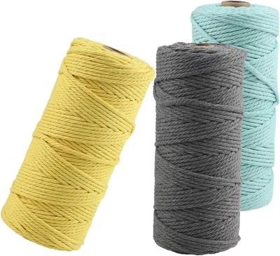 3 Roll Macrame Cord 3mm x 100m Best Deal