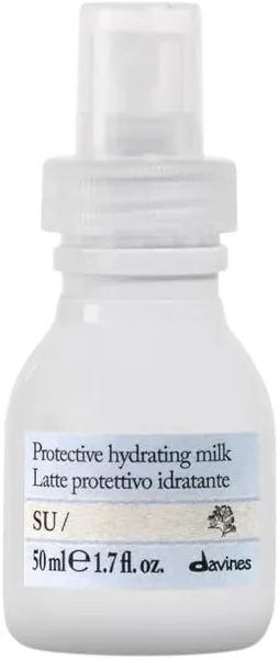 Davines SU Hair Milk 50 ml - Spray Protezione Solare per Tutti i Tipi di Capelli, Sconto 50%