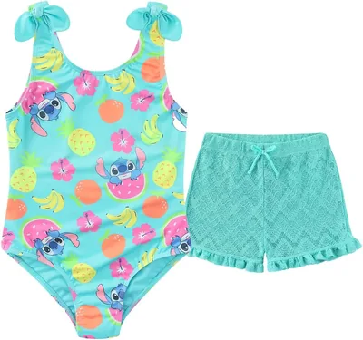 Disney Lilo & Stitch Girls One Piece Swimsuit Best Price