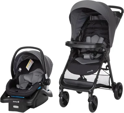 Carriola Safety 1st Smooth Ride LT Monument Gris con Portabebé - 13% Off