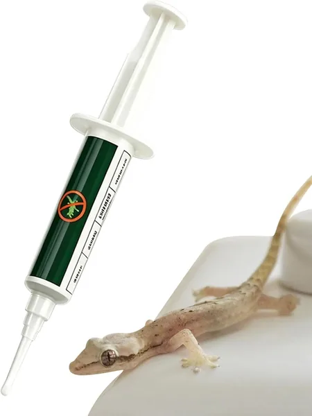 Gecko Trap | 10g Sticky Glue Gnat Control,with Piston Safe Snake Control for Yard | for Camping Home Wall Toilet Garage Balcony Basement Kitchen Indoor Crevice Area
