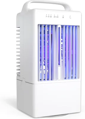 Portable Air Cooler 900ml 3-Speed Evaporative Cooler 7 Color LED