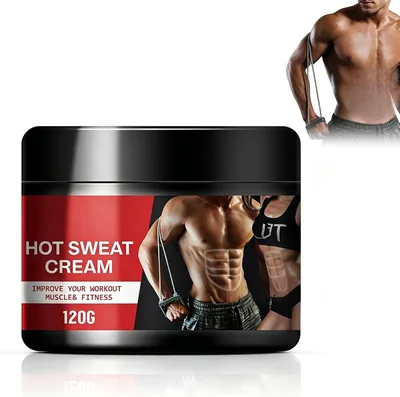 Crema reductora de abdomen 120g, quemagrasas abdominal, crema para quemar grasa y sudar, firmeza muscular