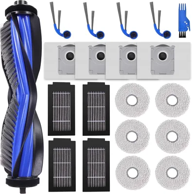 Accessori di ricambio per ECOVACS Deebot T50 PRO OMNI Gen3, T50 OMNI Gen3 | T30e Robot aspirapolvere Omni, 1 Spazzola principale, 4