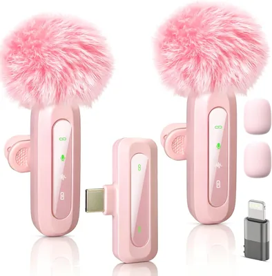 Uewpv Pink Wireless Mini Microphone Best Deal
