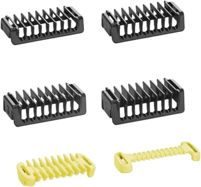 6 PC Attachments Set - Protective Combs & Skin Guard, Best Deal