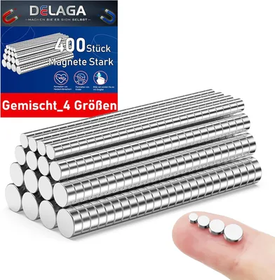 400 Magnets Strong - 3D Printing Mini Magnet Best Deal