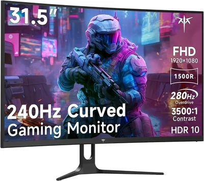 1500R VA Panel PC Monitor - HDMI 2.0 x2, DP 1.4