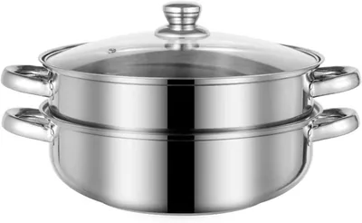 Stainless Steel Steamer Pot with Lid - Best Deal