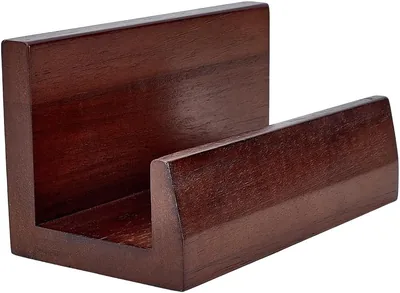 UNICRAFTALE Wood Cutting Board Stand - Brown Rectangle, Best Deal