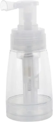 Powder Spray Bottle 180ml Barber Powders Puffer Bottle for Dry Shampoo Refillable Body Shampoo Powde