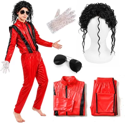 Kids 80s Red Thriller Costume - Best Deal