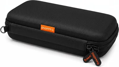 Small Hard Shell Zipper Case - Universal Power Bank Pouch