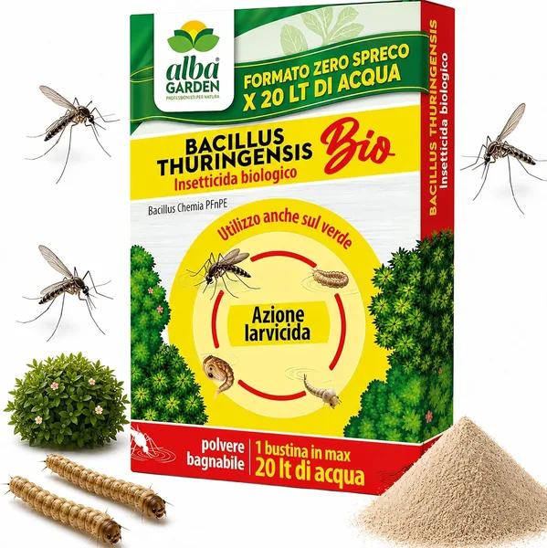 Albagarden Insetticida Antizanzare Naturale Biologico
